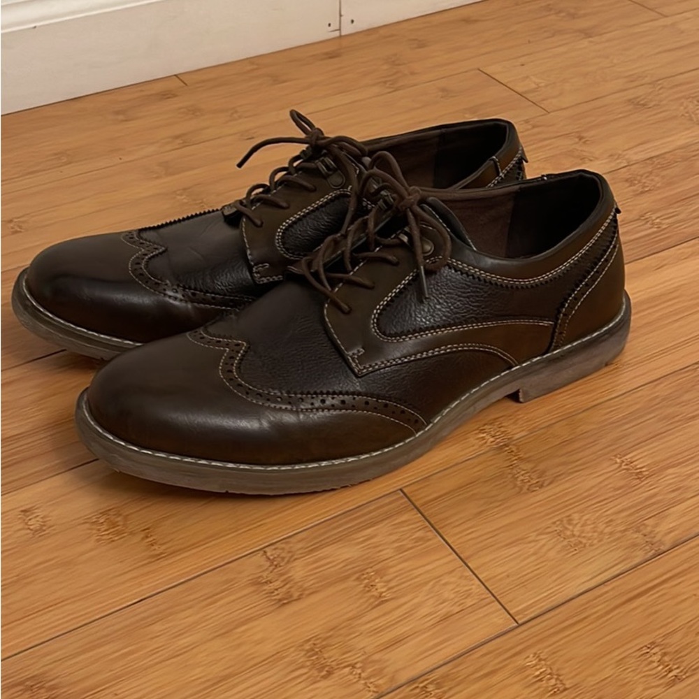 Madden Men's M-Castor Oxford Shoes 10.5 Black And Brown